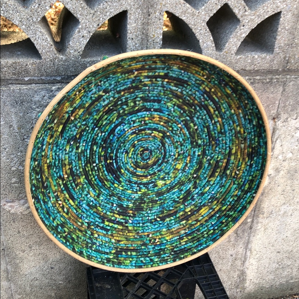 Handcrafted Multicolor Decorative Bowl